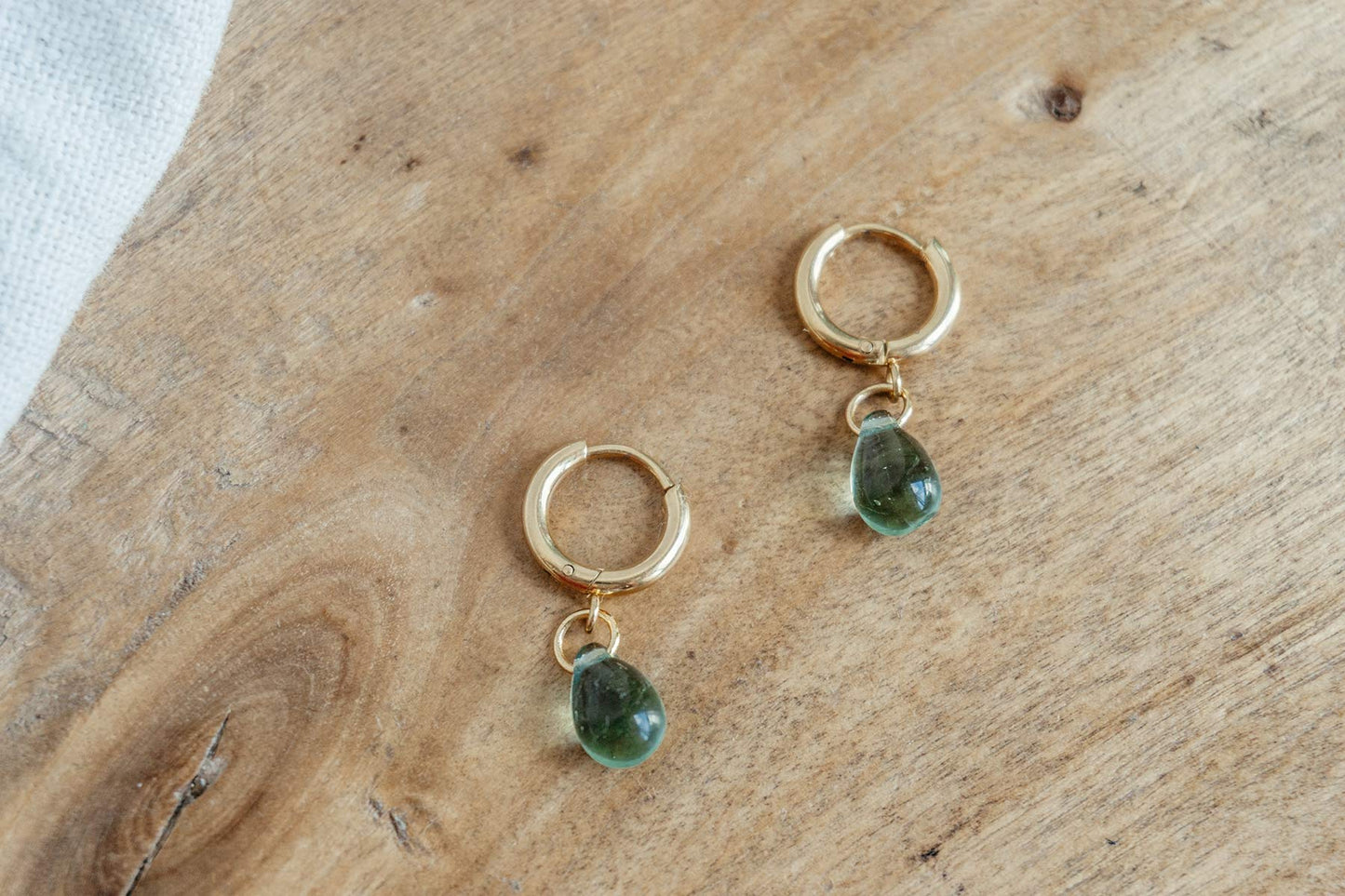 Pendientes ALMA (verde agua) | Colección Alma