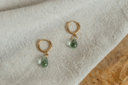 Pendientes ALMA (verde agua) | Colección Alma