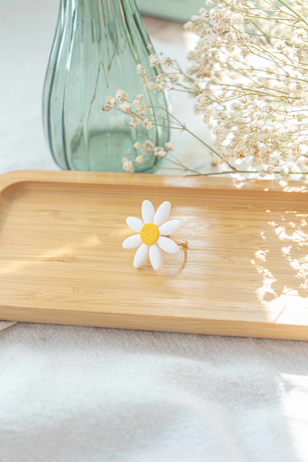 Anillo margarita grande