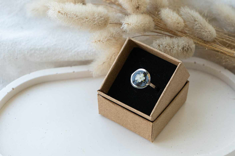 Anillo SABUGUEIRO | Colección FLORES ENCAPSULADAS