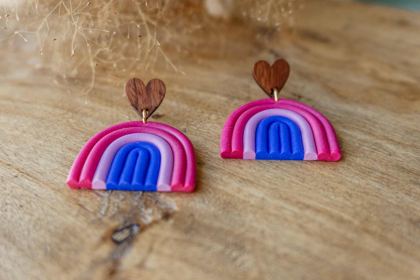 Pendientes Arcoíris Bandera Bisexual | Colección PRIDE