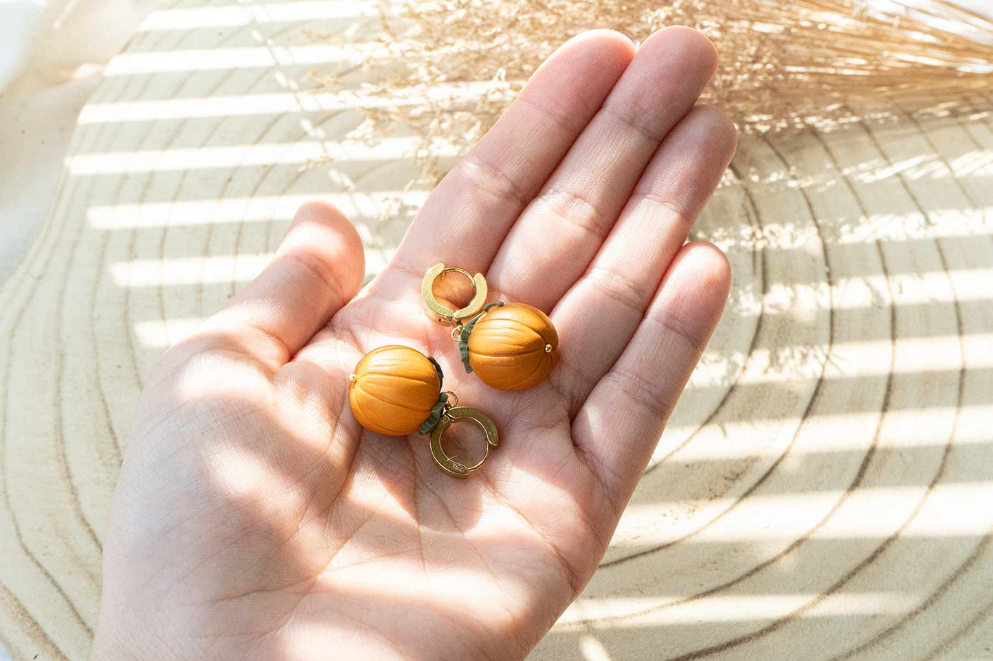Pendientes CALABAZAS MÁGICAS | Colección BOSQUE ENCANTADO 🍄✨
