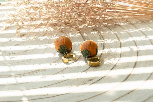 Pendientes CALABAZAS MÁGICAS | Colección BOSQUE ENCANTADO 🍄✨