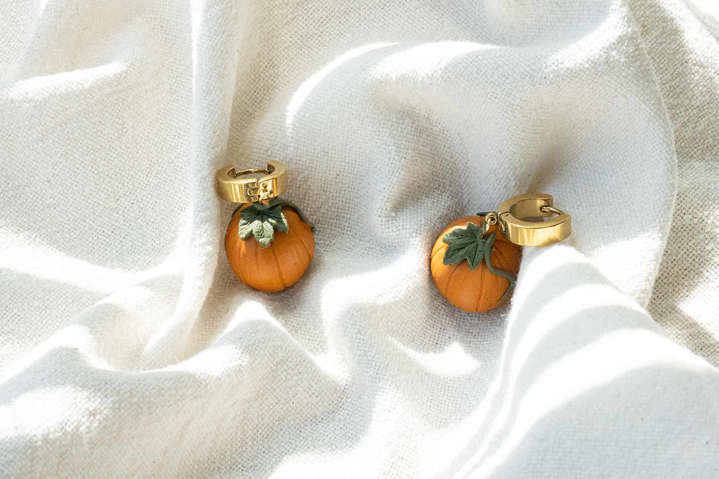 Pendientes CALABAZAS MÁGICAS | Colección BOSQUE ENCANTADO 🍄✨