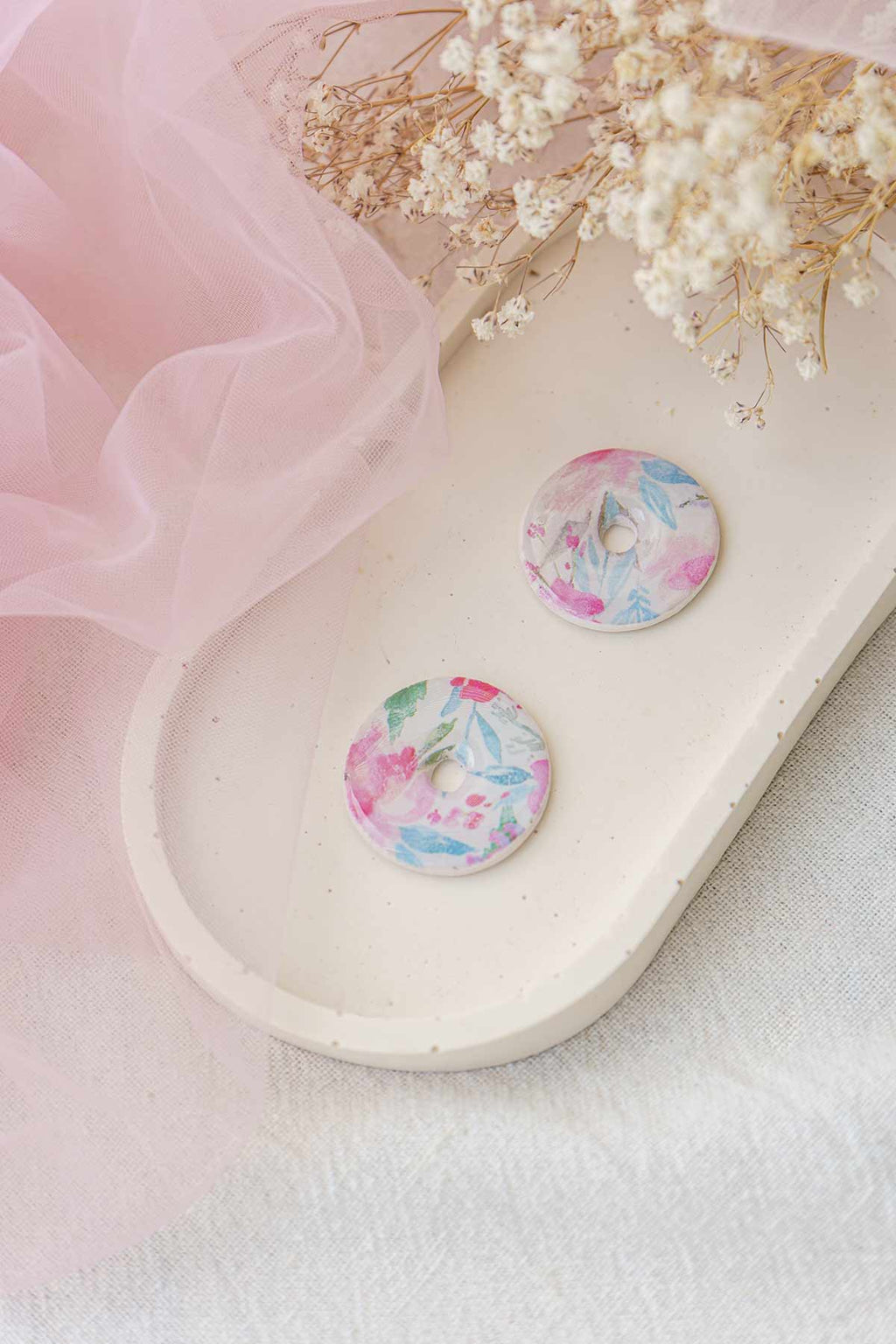 Charm flores de colores