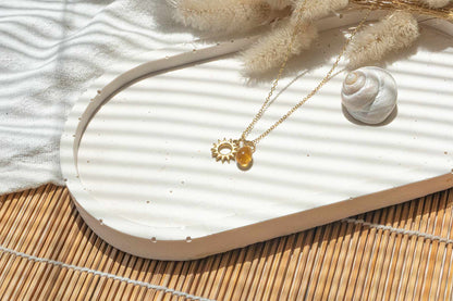Collar sol de verano