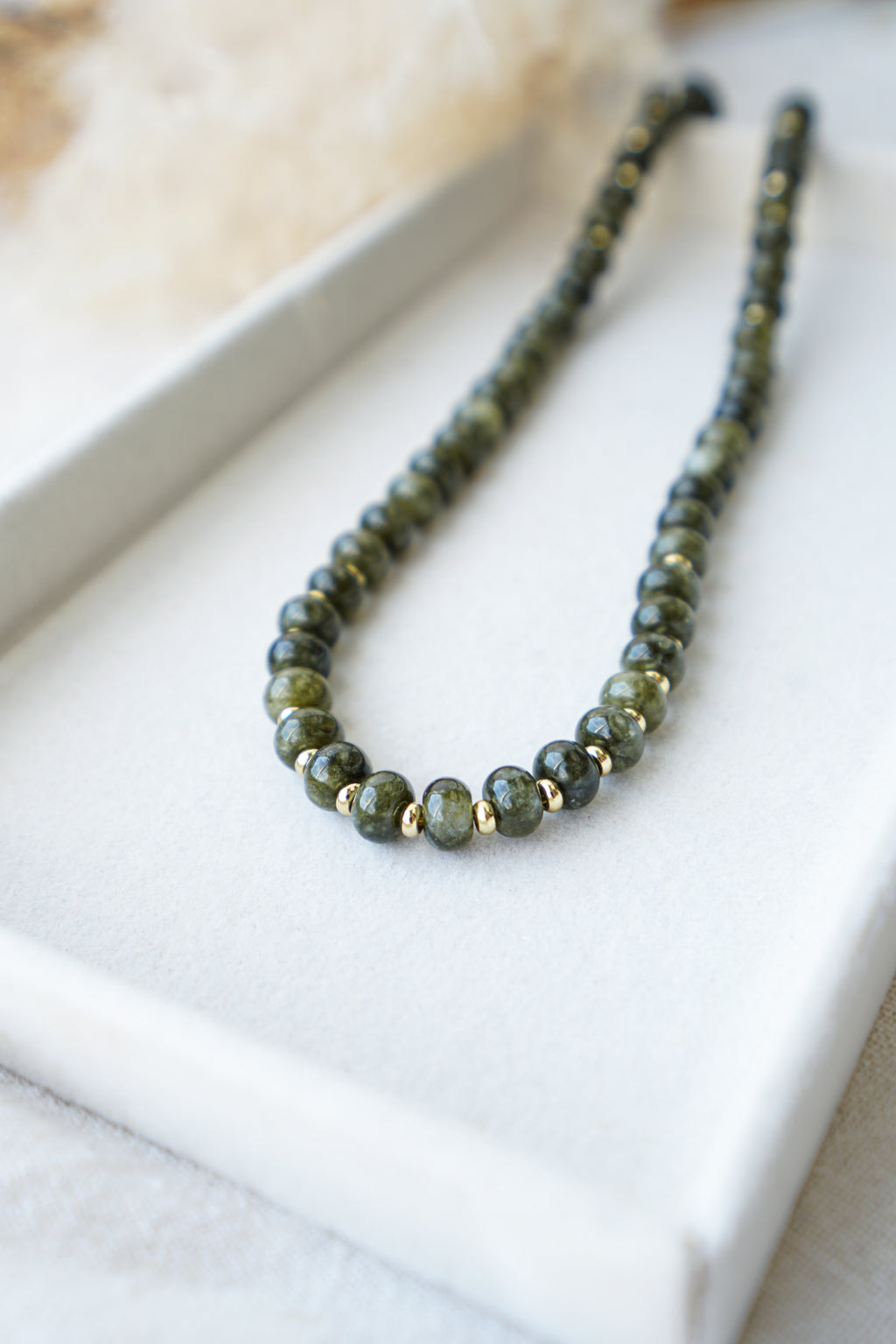 Collar BOSCO (verde musgo)