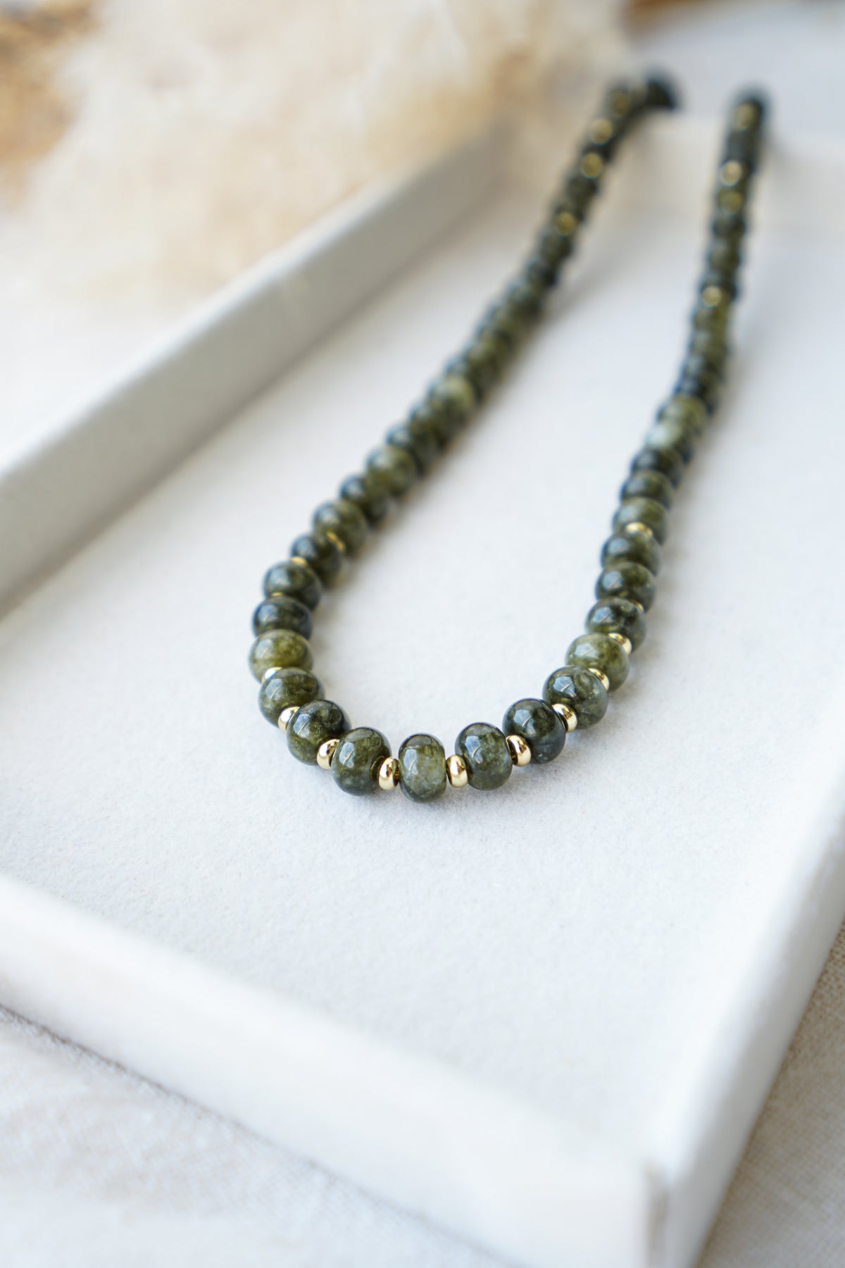 Collar BOSCO (verde musgo)