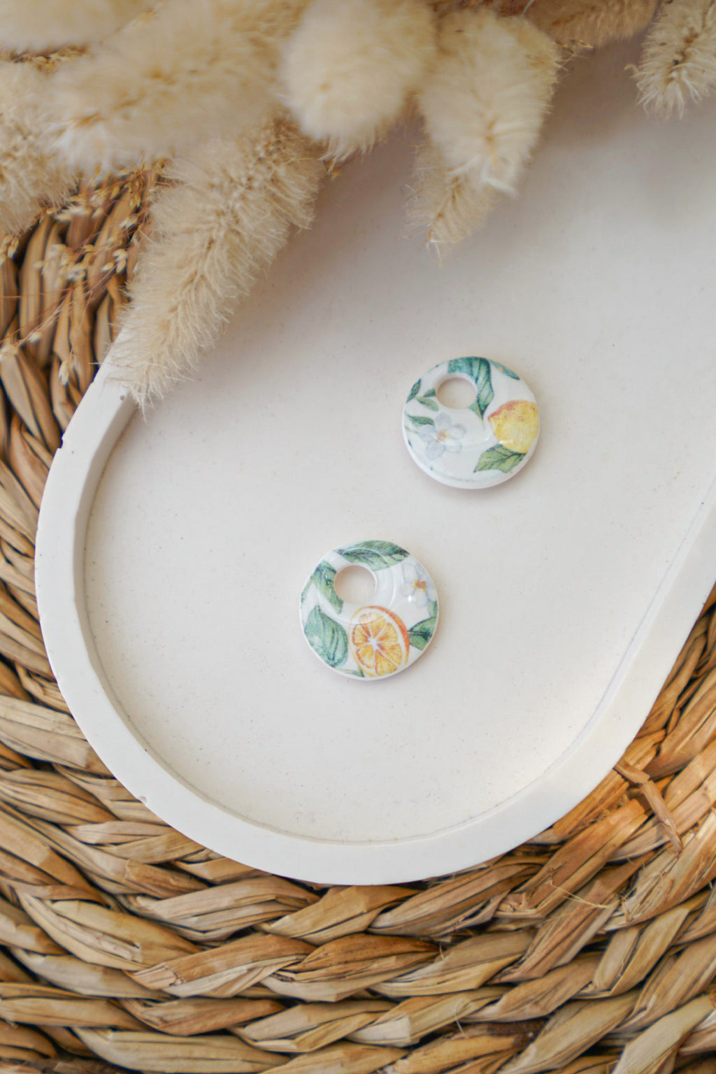 Charm BALI (estampado limones)