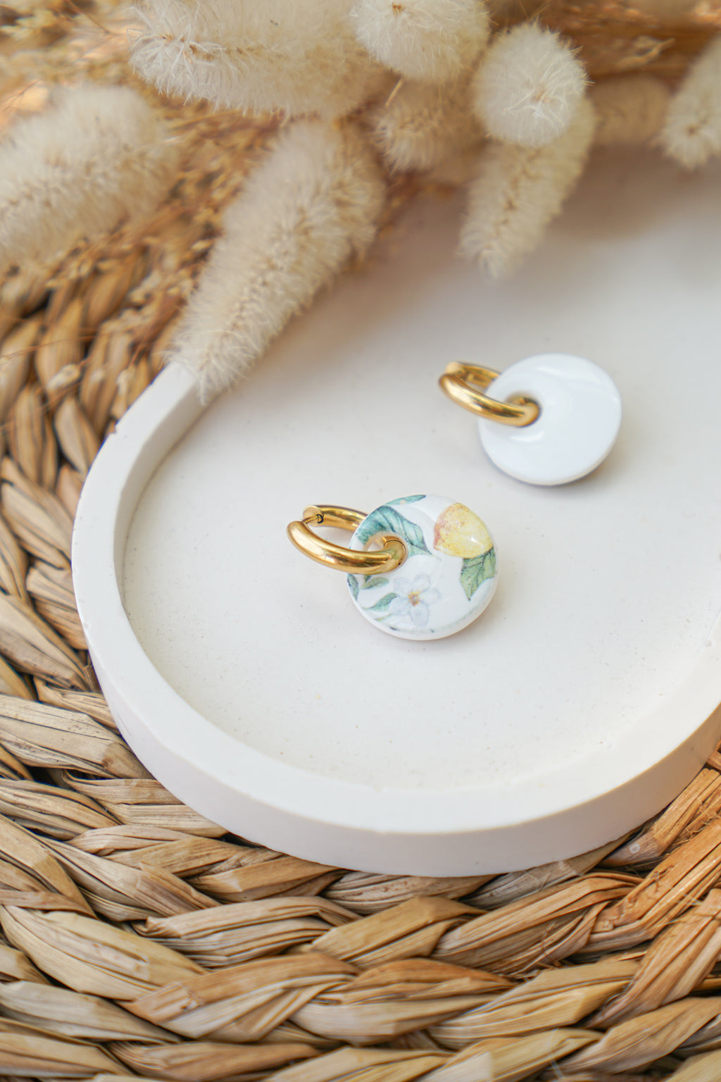 Charm BALI (estampado limones)