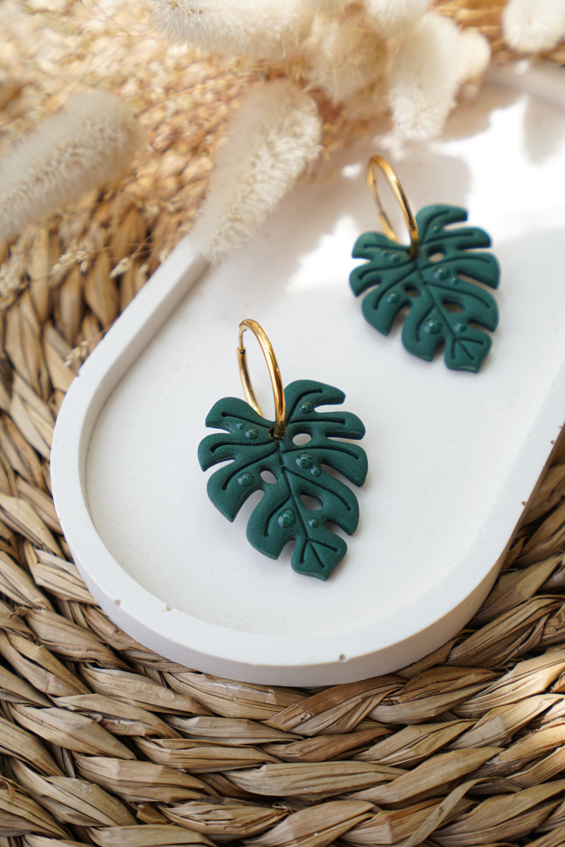 Charm TULUM (Hoja de Monstera)