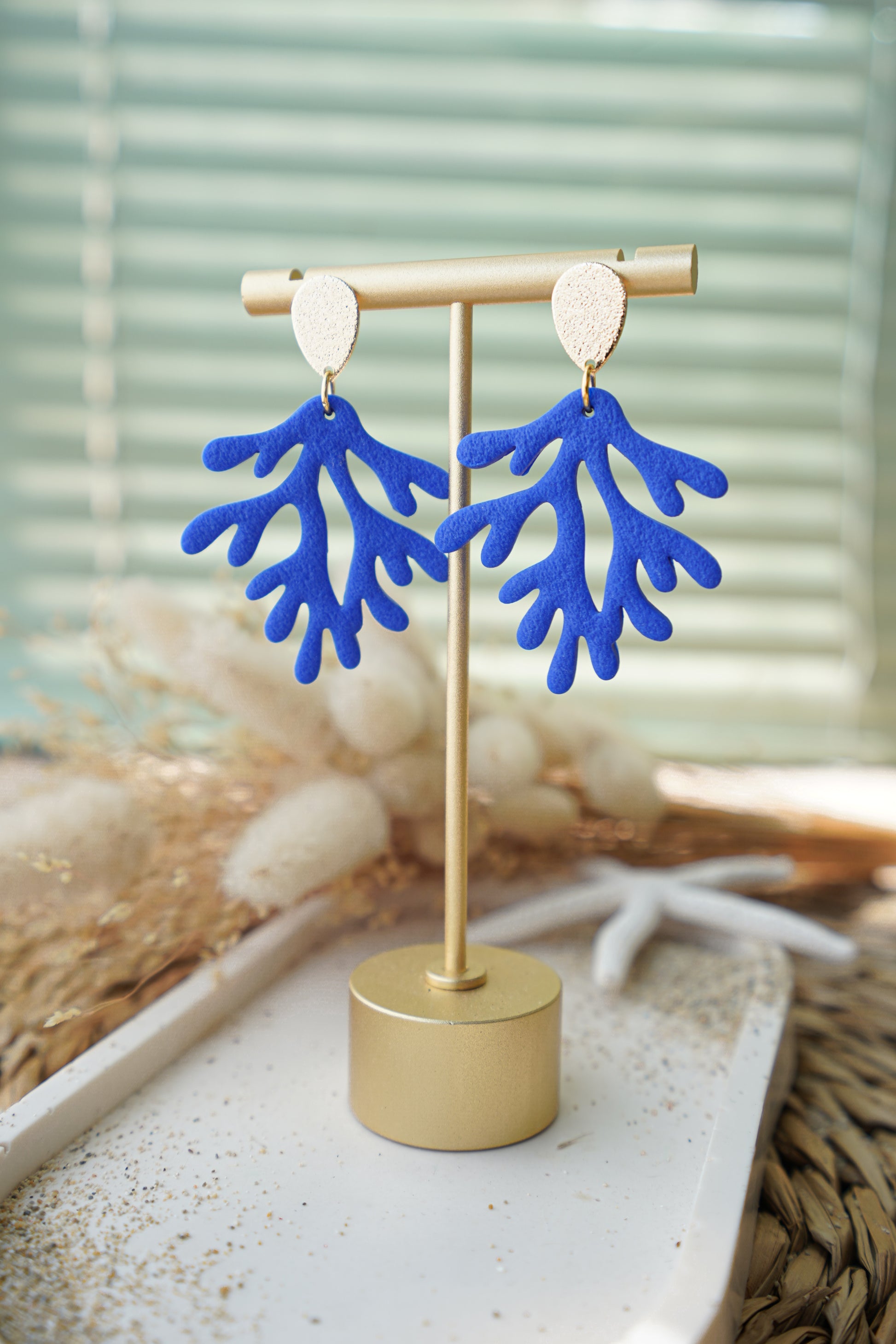 Pendientes "CORAL" | Colección CLÁSICOS DE VERANO