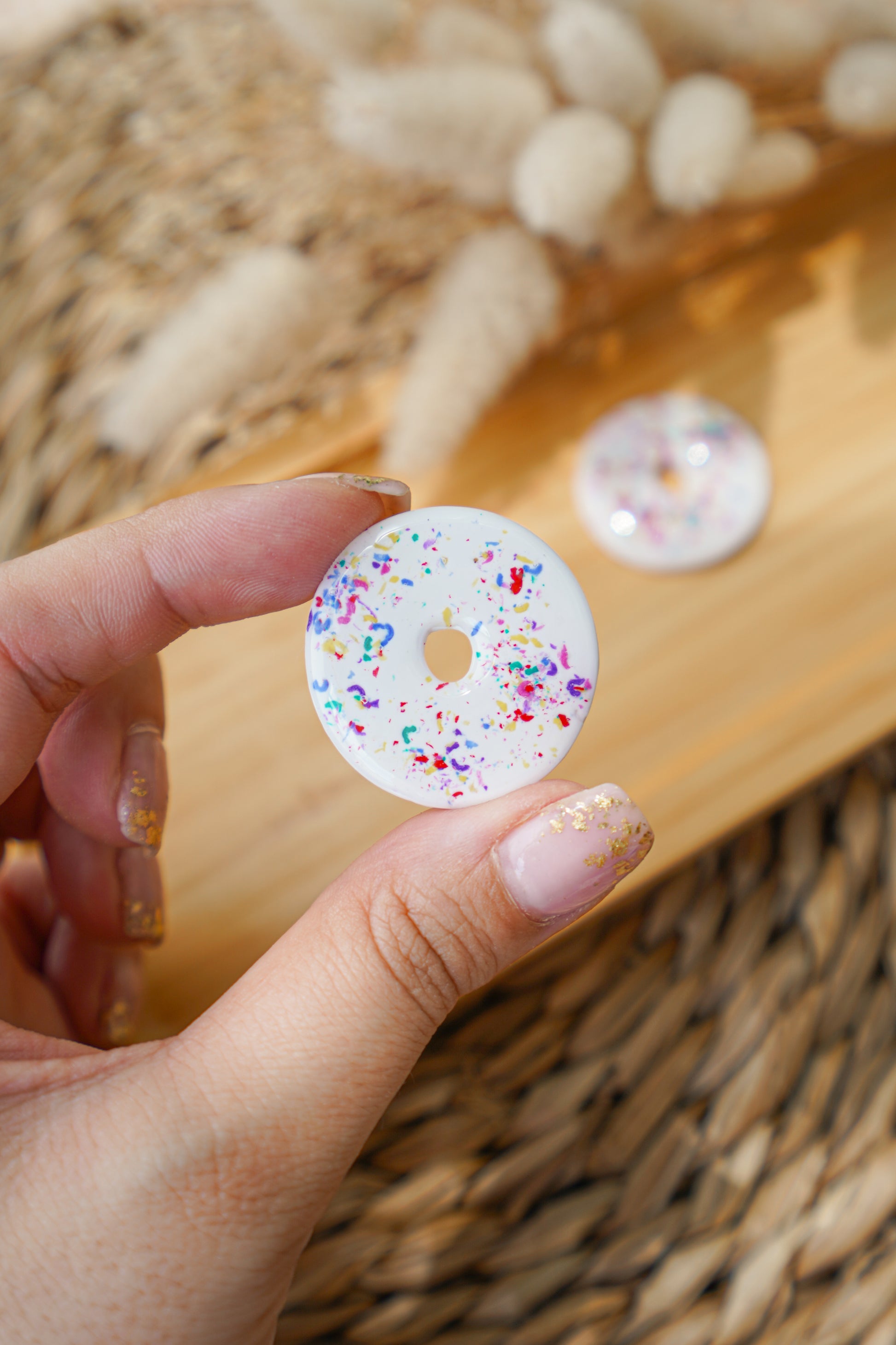 Charm BARCELONA (estampado confetti)