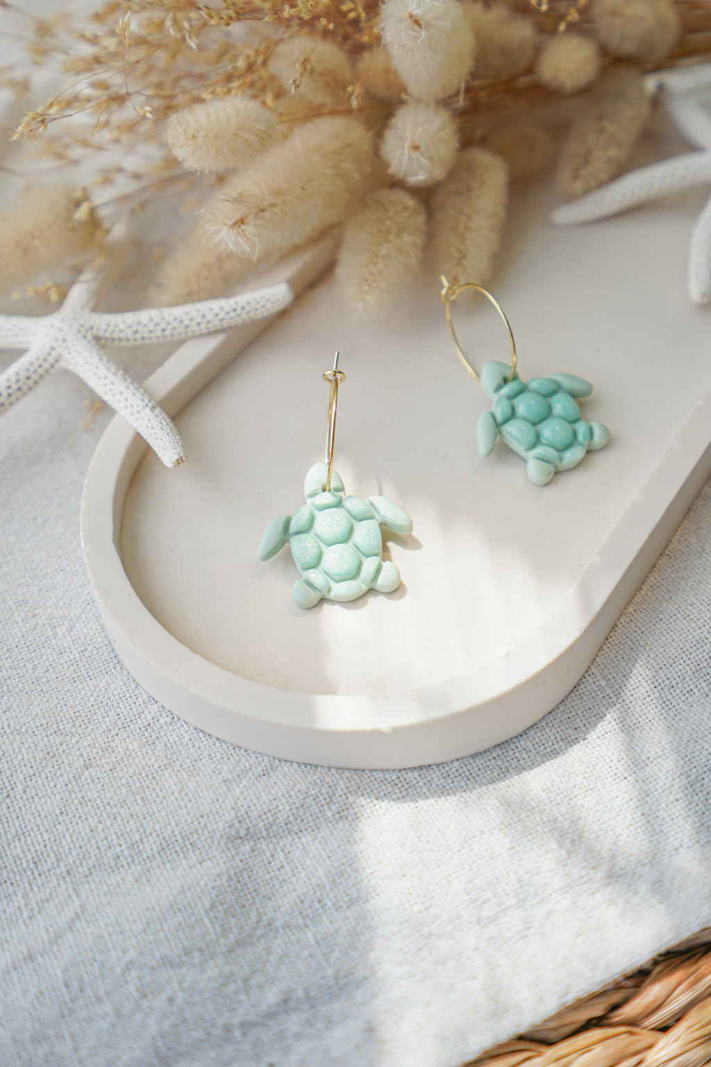 Pendientes "Tortuga Marina" | Colección CLÁSICOS DE VERANO