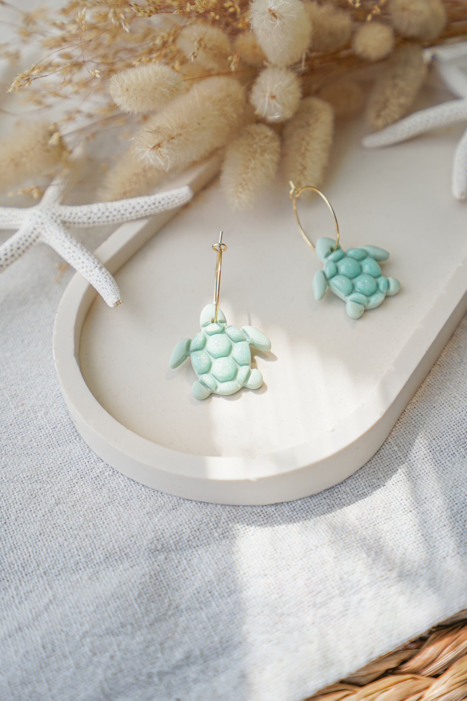 Pendientes "Tortuga Marina" | Colección CLÁSICOS DE VERANO