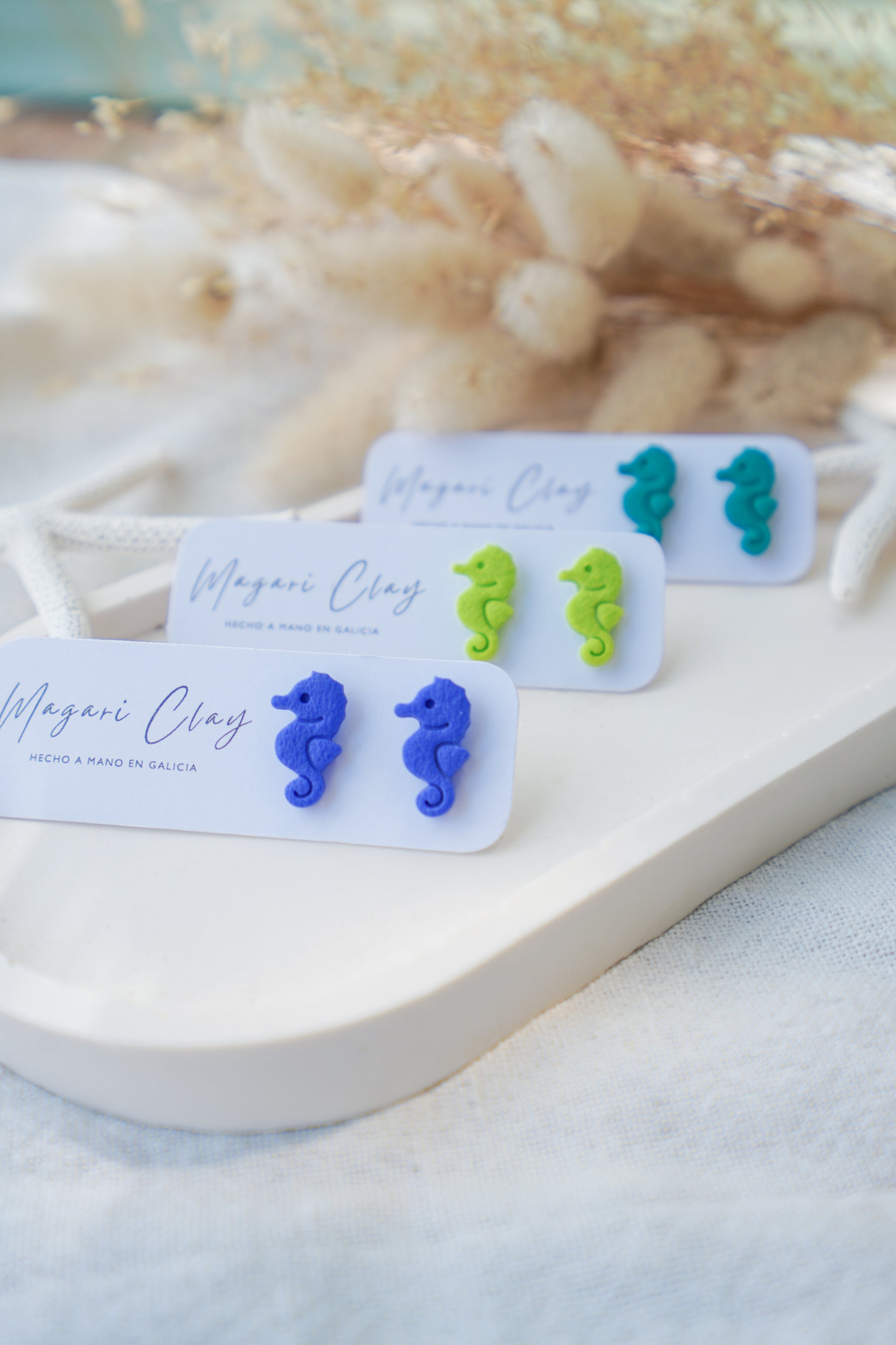 Pendientes "Mini Caballito de Mar" | Colección CLÁSICOS DE VERANO