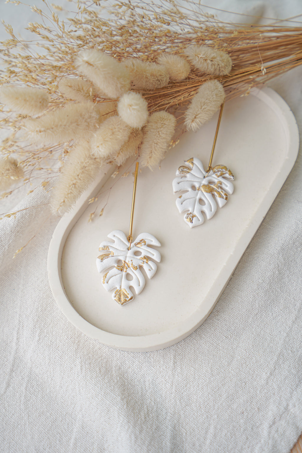 Pendientes Hojas de Monstera