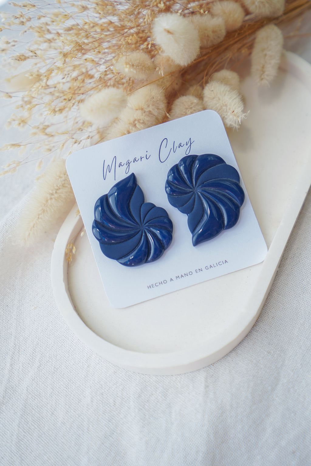 Pendientes "Concha Nautilus (invertidos)" | Colección CLÁSICOS DE VERANO