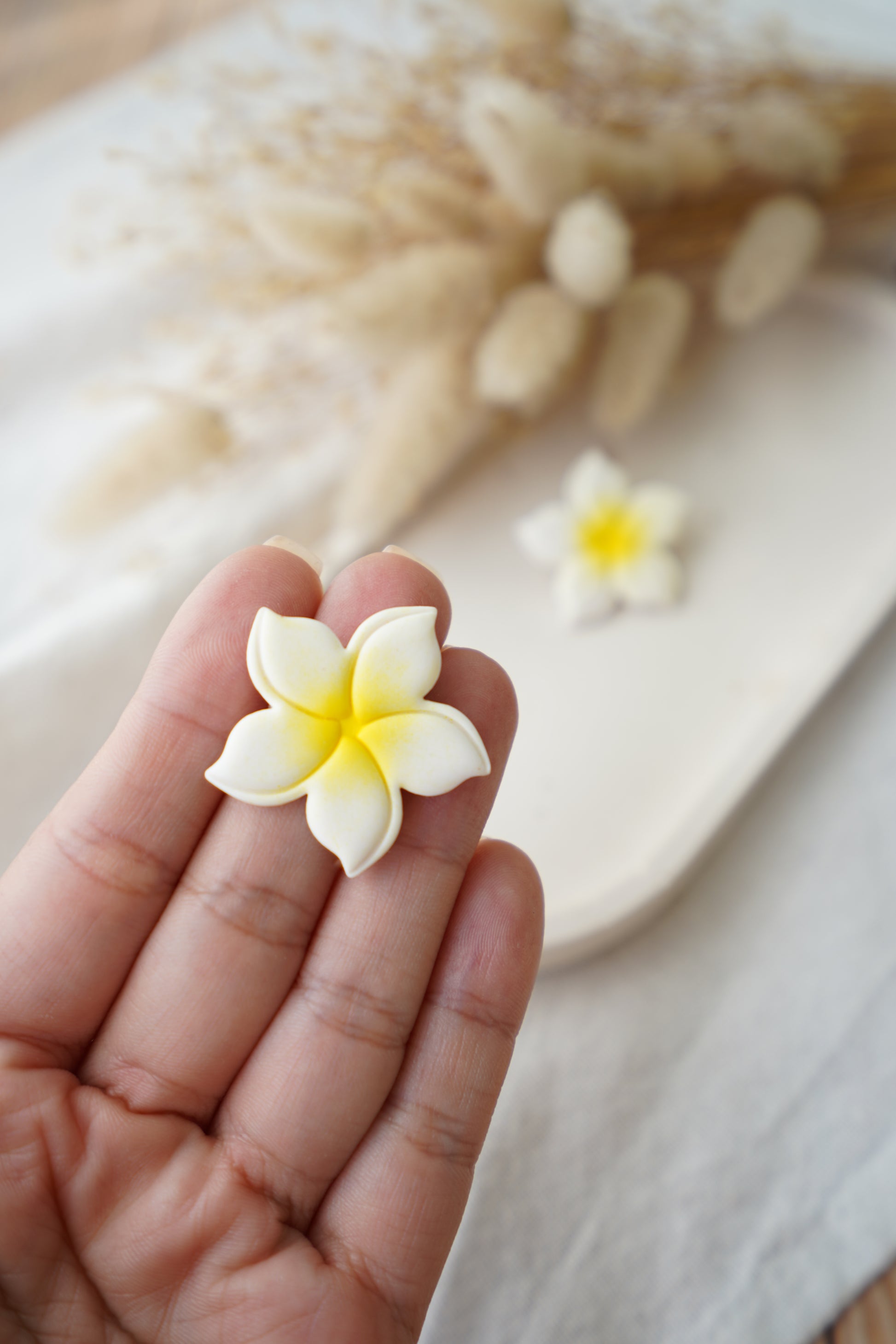 Pendientes "Flor de Tiaré" | Colección CLÁSICOS DE VERANO