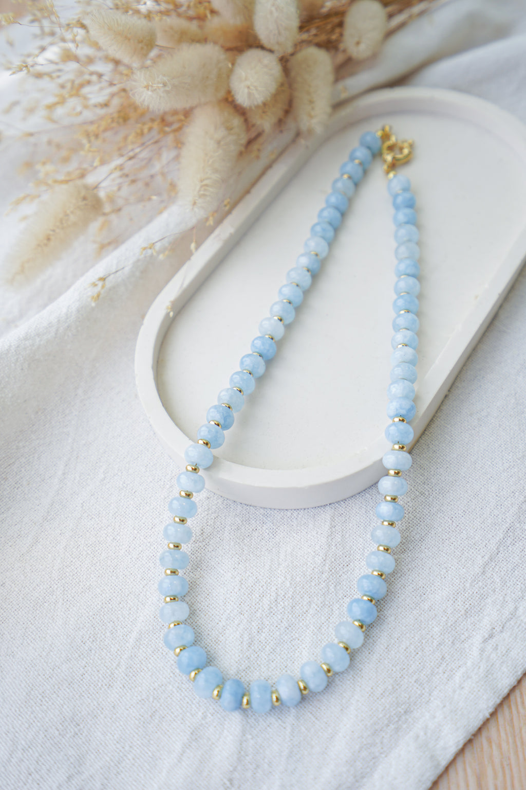 Collar ISOLA (piedras azul cielo)
