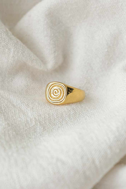 Anillo "Espiral celta" | Colección BELTANE (Primavera celta) 🌿