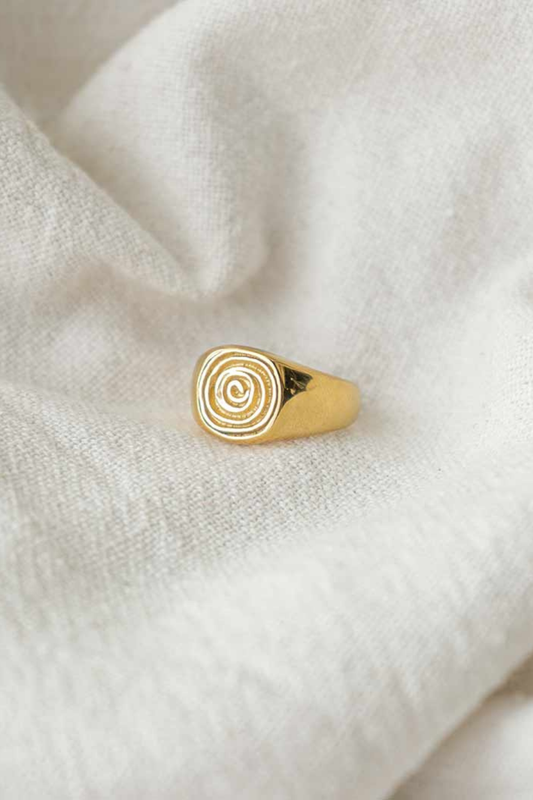 Anillo "Espiral celta" | Colección BELTANE (Primavera celta) 🌿