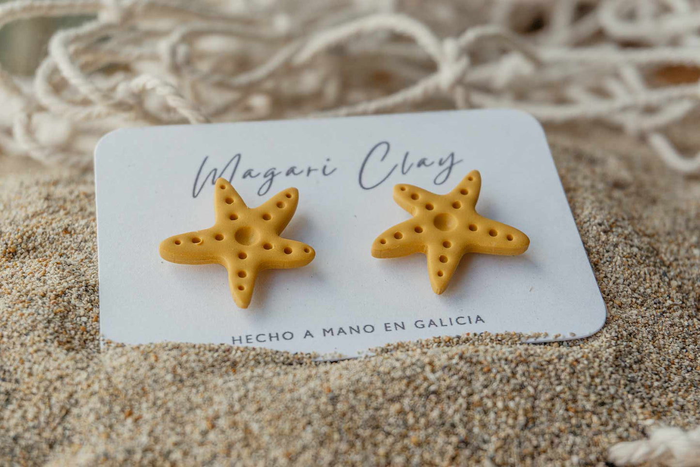 Pendientes ESTRELLA DE MAR | Colección MEDITERRÁNEO