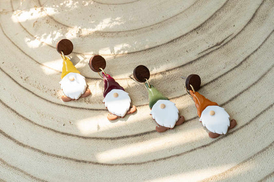 Pendientes GNOMOS DEL BOSQUE | Colección BOSQUE ENCANTADO 🍄✨