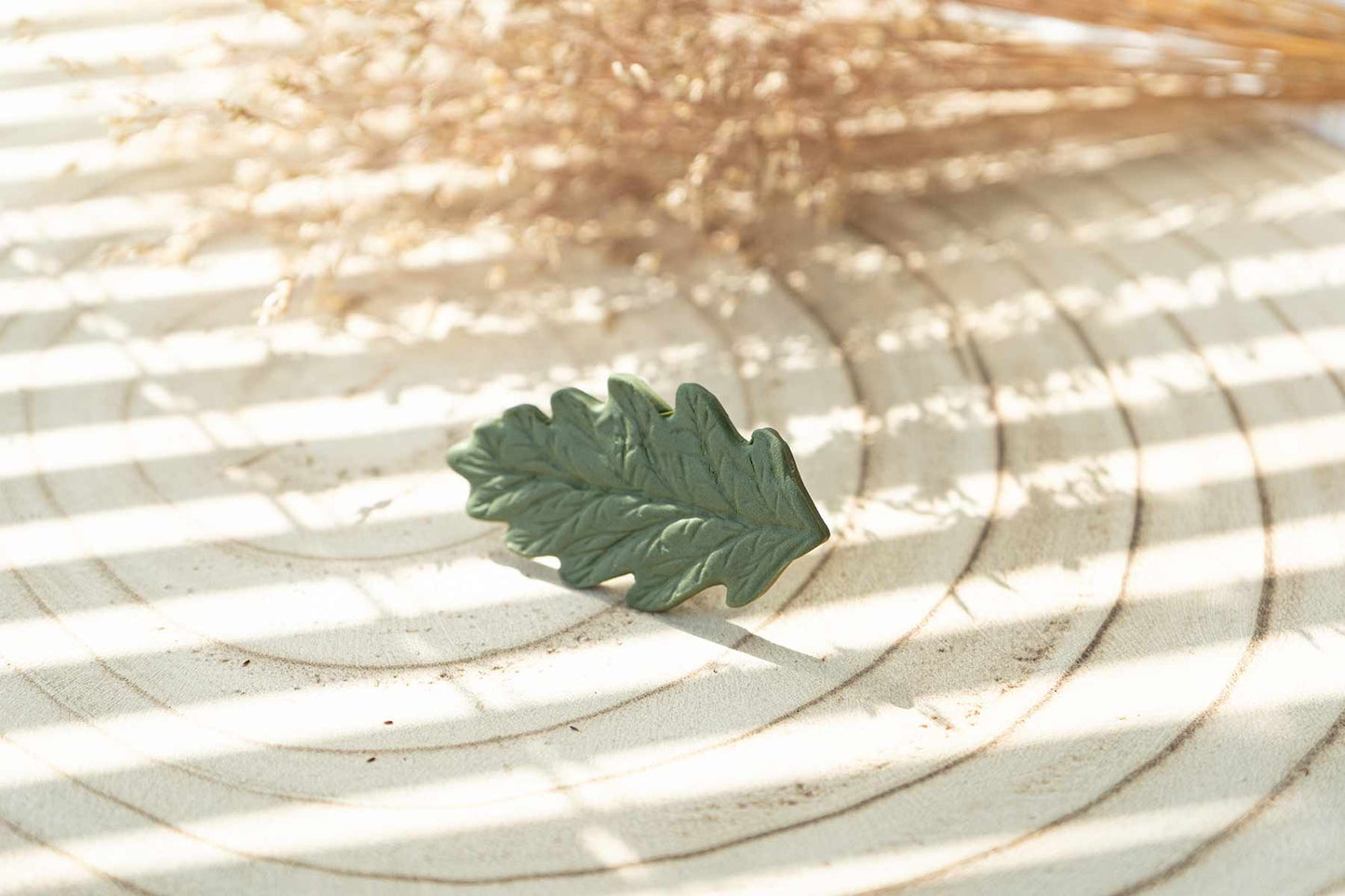 Anillo MAXI FOLLA DE CARBALLO (HOJAS DE ROBLE) | Colección BOSQUE ENCANTADO 🍂✨
