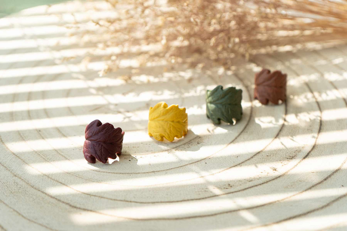 Anillos FOLLAS DE CARBALLO (HOJAS DE ROBLE) | Colección BOSQUE ENCANTADO 🍂✨