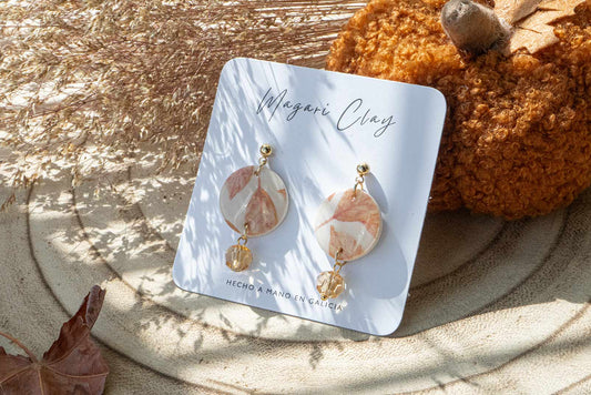 Pendientes HOJARASCA | Colección BOSQUE ENCANTADO 🍂✨
