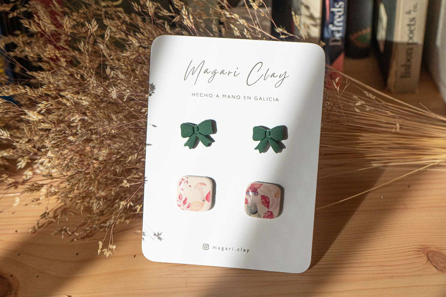 Pendientes EL JARDÍN MÁGICO DE LAS SETAS (Pack) | Colección BOSQUE ENCANTADO 🍄✨