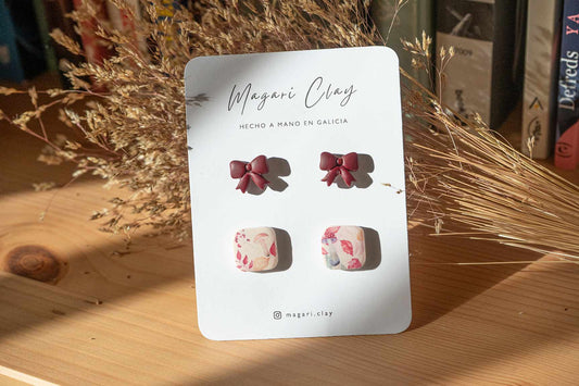 Pendientes EL JARDÍN MÁGICO DE LAS SETAS (Pack) | Colección BOSQUE ENCANTADO 🍄✨