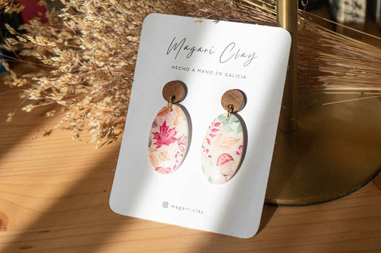 Pendientes EL JARDÍN MÁGICO DE LAS SETAS | Colección BOSQUE ENCANTADO 🍄✨