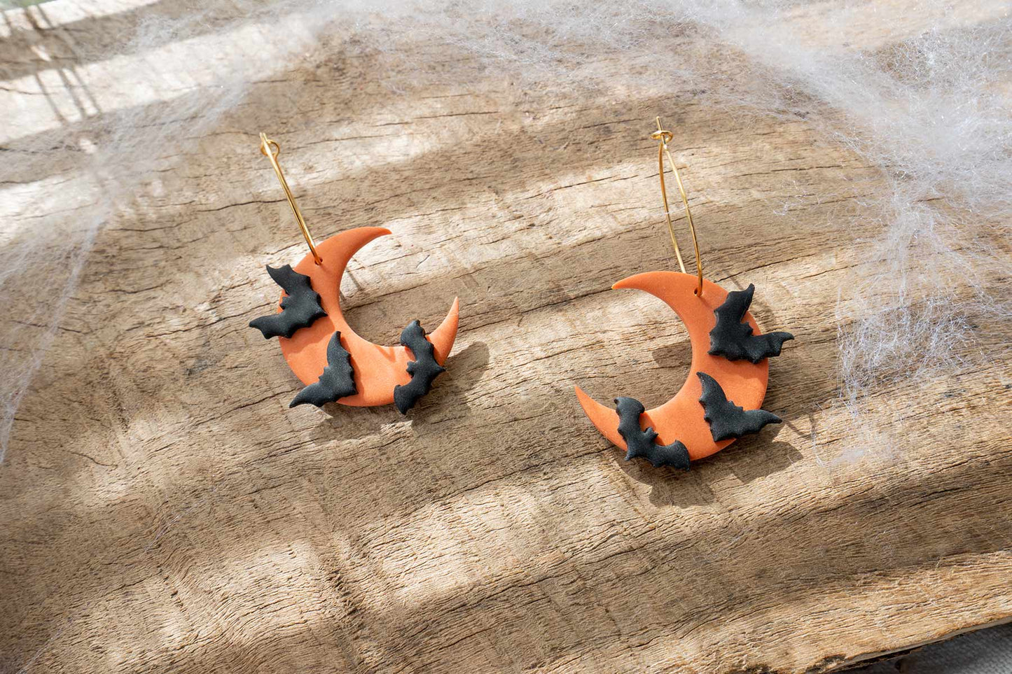 Pendientes LUNA DE HALLOWEEN | Colección HALLOWEEN