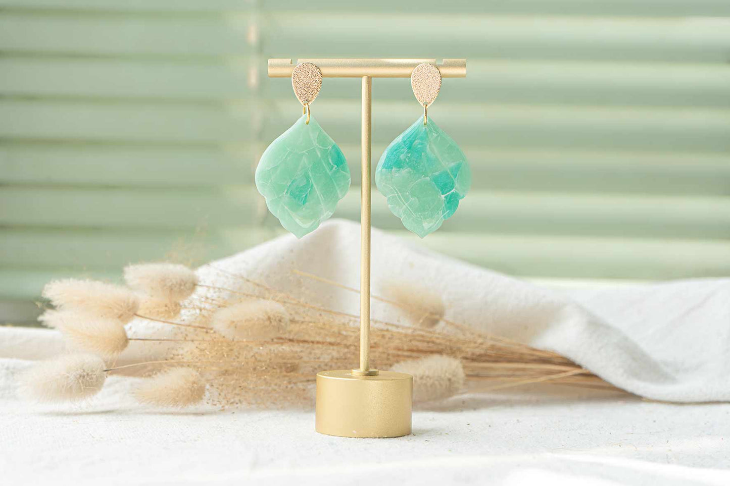 Pendientes AGUAMARINA | Colección MINERAL