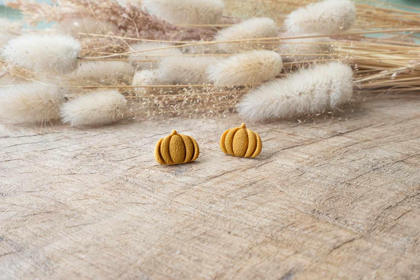 Pendientes MINI CALABAZAS | Colección OTOÑO