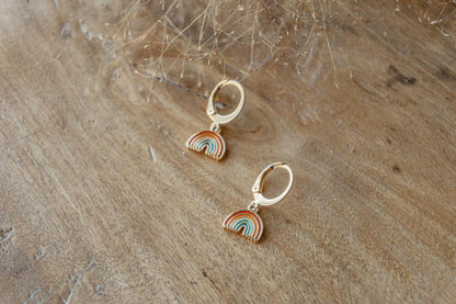 Pendientes "Mini Arcoíris"