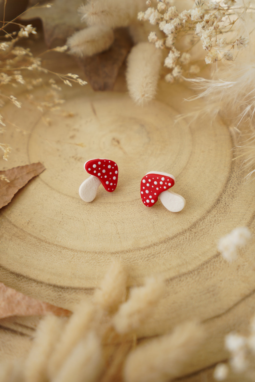 Pendientes Mini Setas AMANITA MUSCARIA | Colección Bosque Encantado