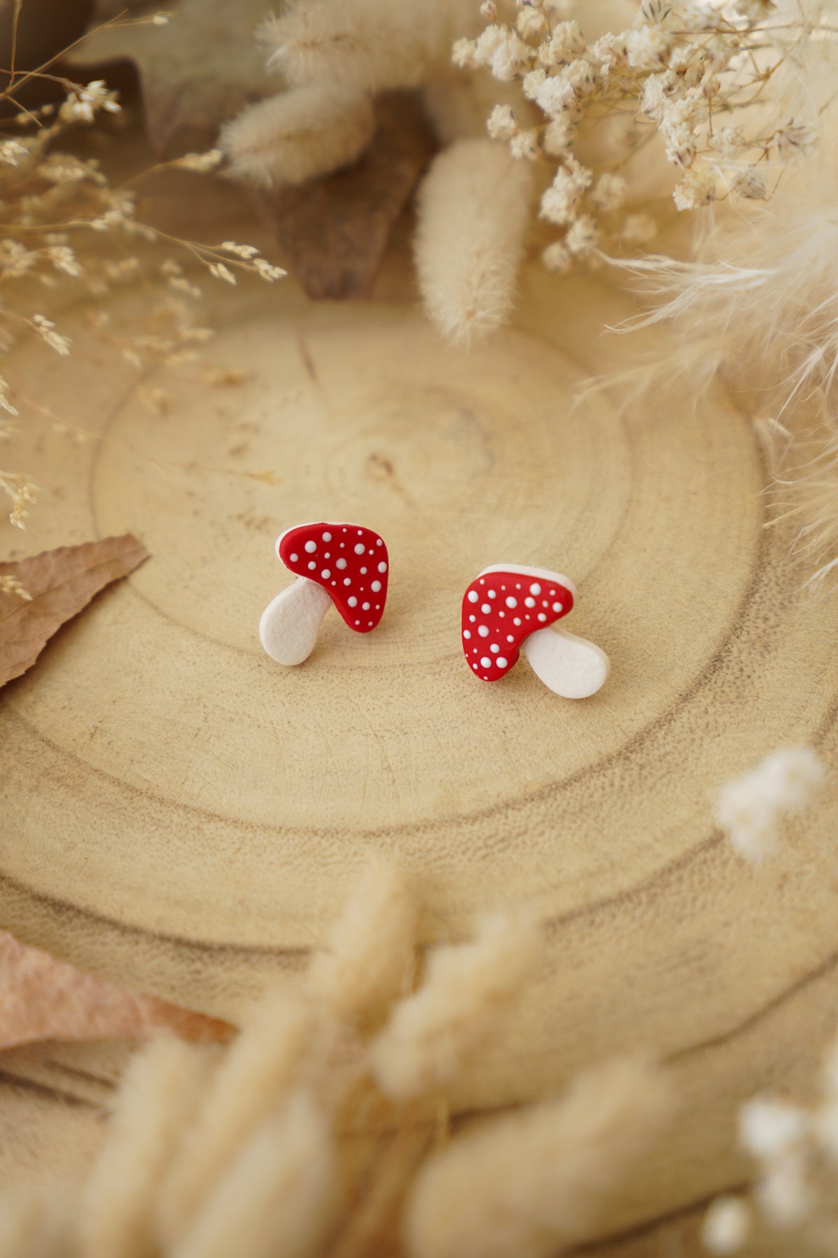 Pendientes Mini Setas AMANITA MUSCARIA | Colección Bosque Encantado