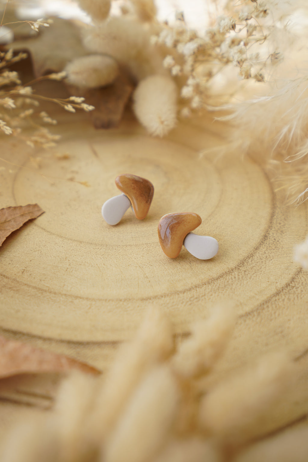 Pendientes Mini Setas BOLETUS EDULIS | Colección Bosque Encantado