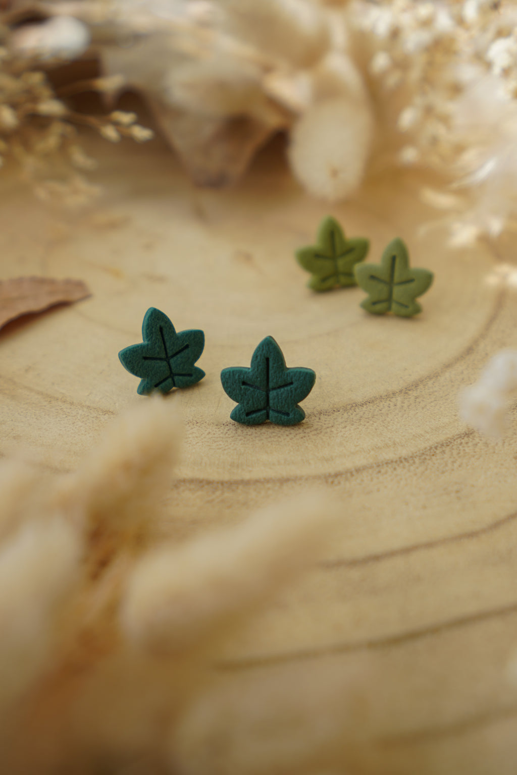 Pendientes MINI HOJA DE ARCE | Colección Bosque Encantado
