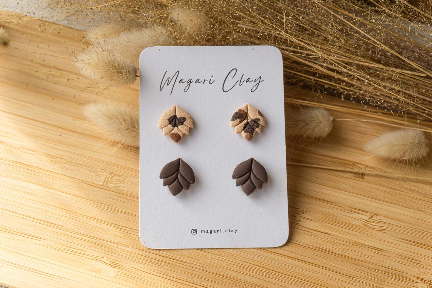 Pendientes COFFEE BEANS TERRAZZO | Colección COFFEE LOVERS