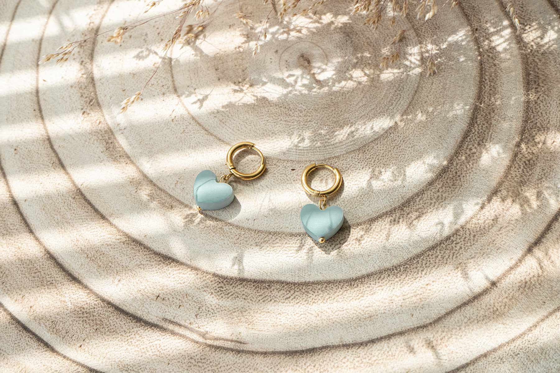 Pendientes MINI CORAZONES ARO (edición especial) | Colección VIENTOS DE ESCOCIA 🍂