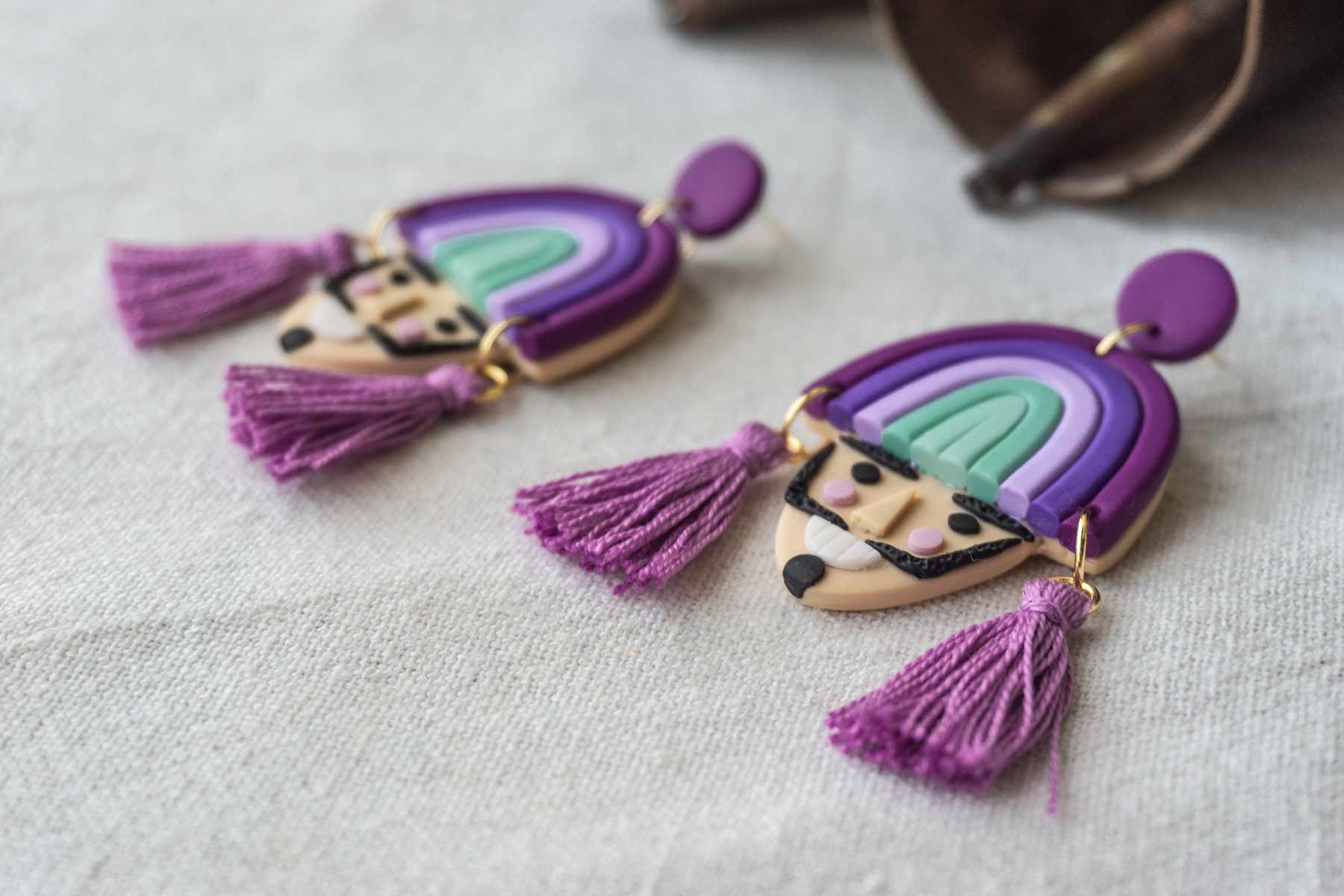 Pendientes Peliqueiro & Cigarrón  Arco da vella 