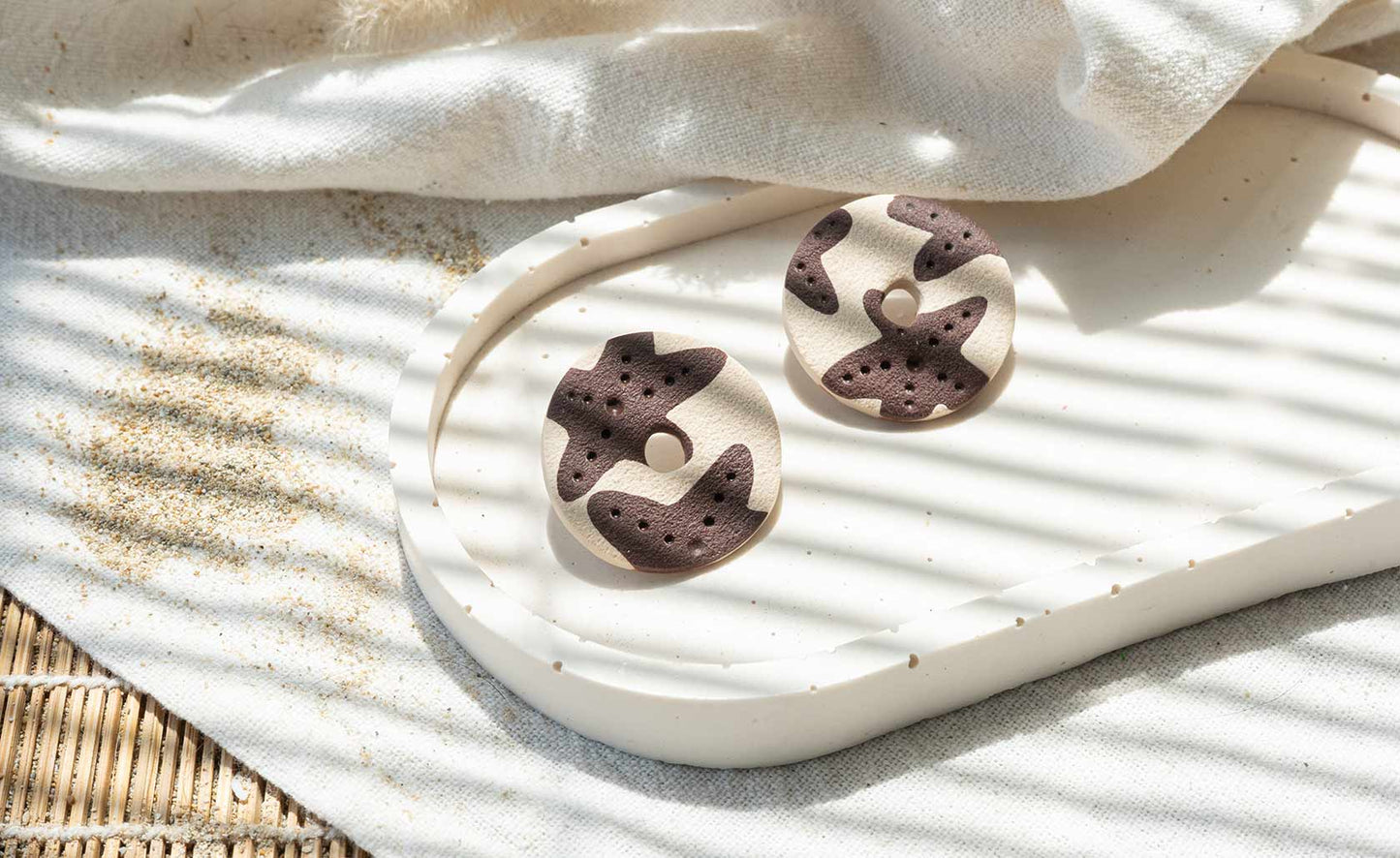 Pendientes COCKTAIL TROPICAL (redondo) | Colección TROPICAL 🌺