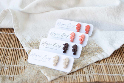 Pendientes MINI CABALLITO DE MAR | Colección TROPICAL 🌺
