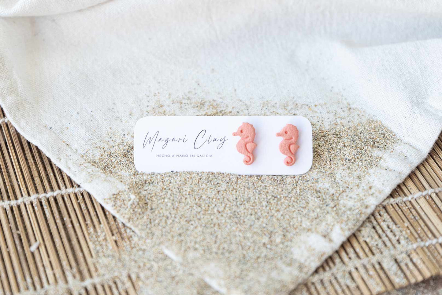 Pendientes MINI CABALLITO DE MAR | Colección TROPICAL 🌺