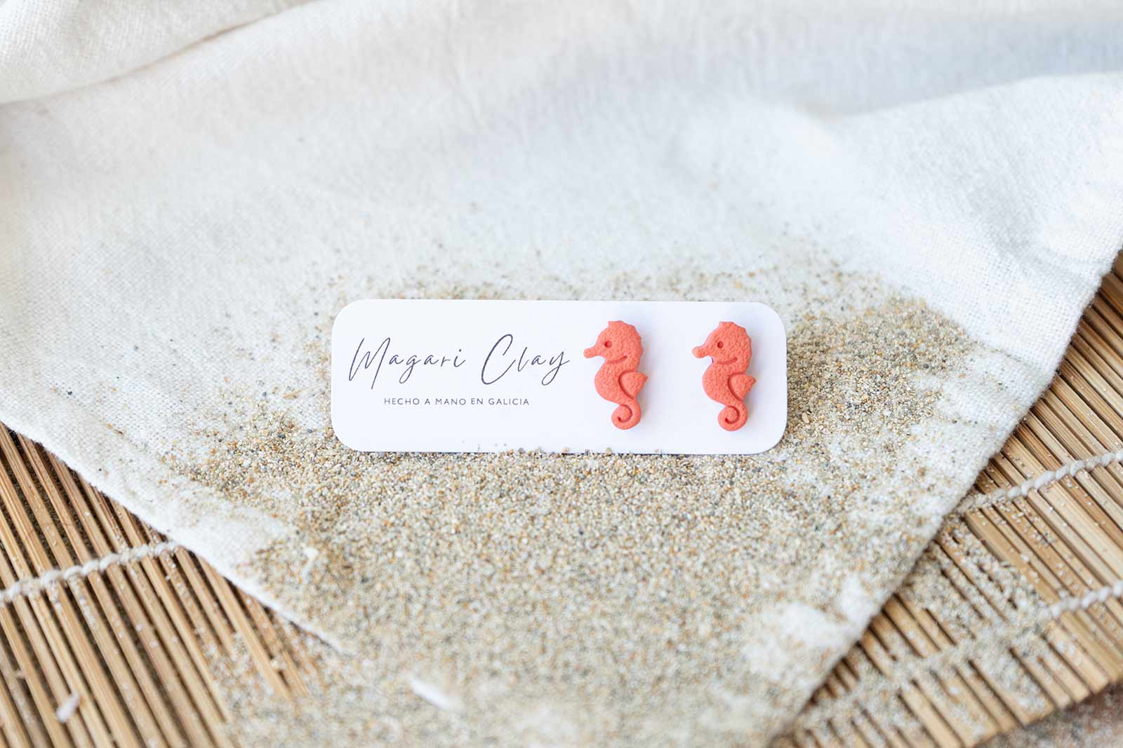 Pendientes MINI CABALLITO DE MAR | Colección TROPICAL 🌺