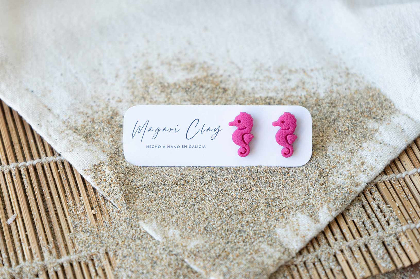 Pendientes MINI CABALLITO DE MAR | Colección TROPICAL 🌺